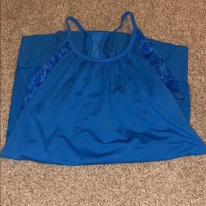 Lululemon Racer back tank with built in sports bra